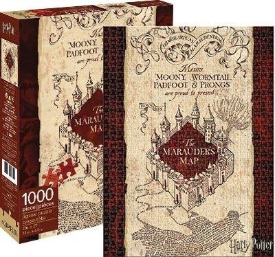 Harry Potter Marauders Map 1000 pieces Aquarius Puzzle