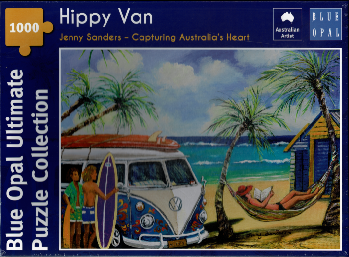 Hippy Van - Jenny Sanders - 1000 Piece Puzzle