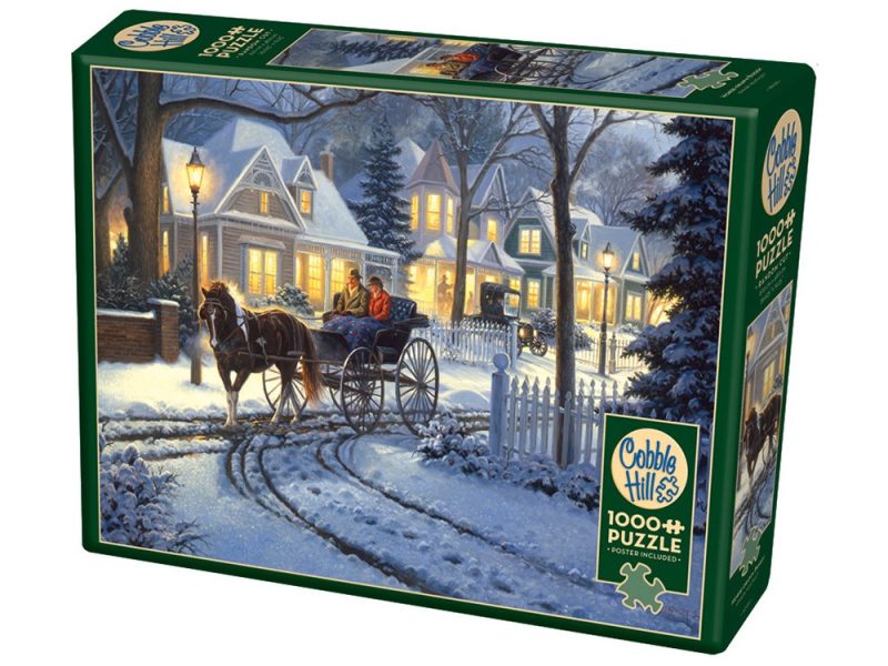 Horse Drawn Buggy - Cobble Hill 1000pc Puzzle