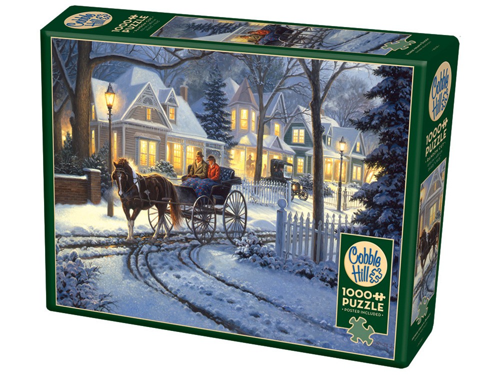 Horse Drawn Buggy - Cobble Hill 1000pc Puzzle