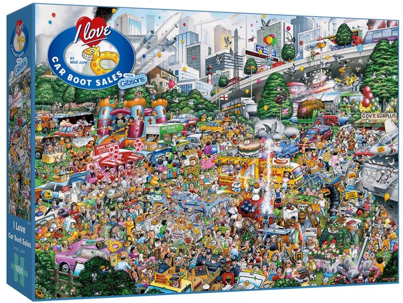I Love Car Boot Sales 1000pc Puzzle