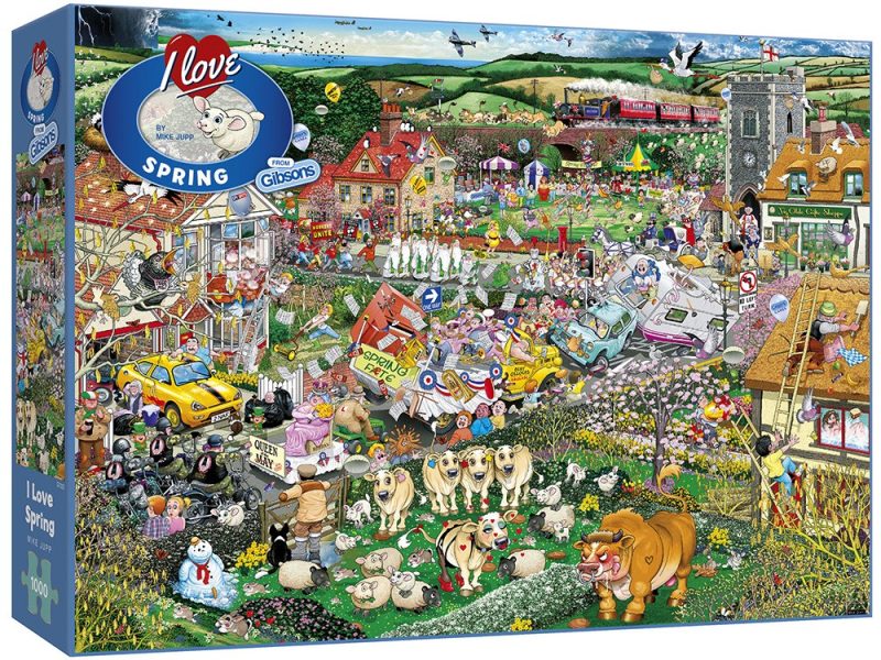 I Love Spring 1000pc Puzzle