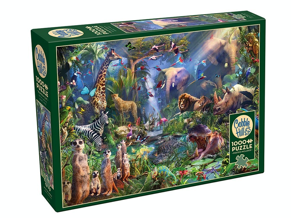 Into the Jungle - Cobble Hill 1000pc Puzzle