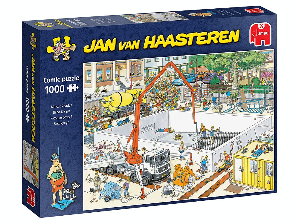 Jan Van Haasteren Almost Ready 1000 pcs