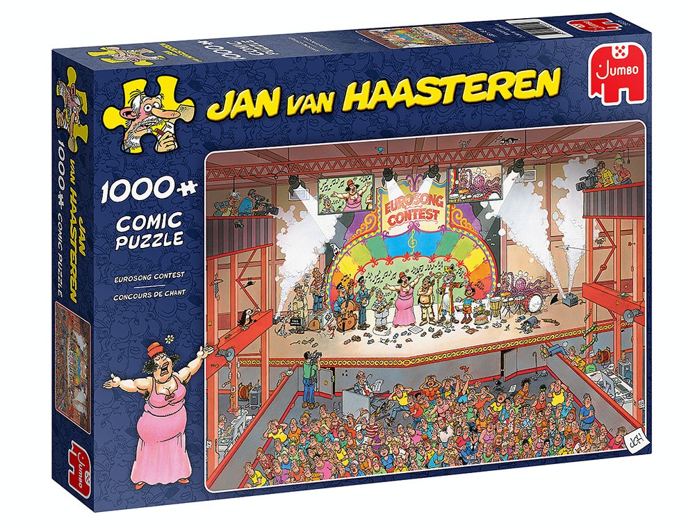 Jan Van Haasteren Eurosong Contest 1000 pcs