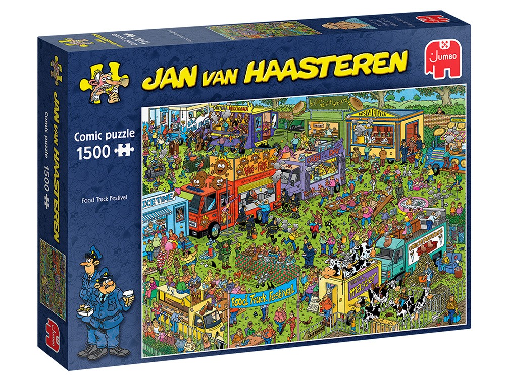 Jan Van Haasteren Food Truck Festival 1500 pcs