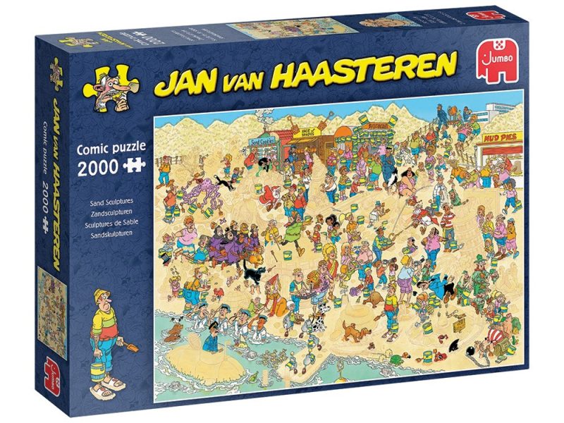 Jan Van Haasteren Sand Sculptures 2000 pcs