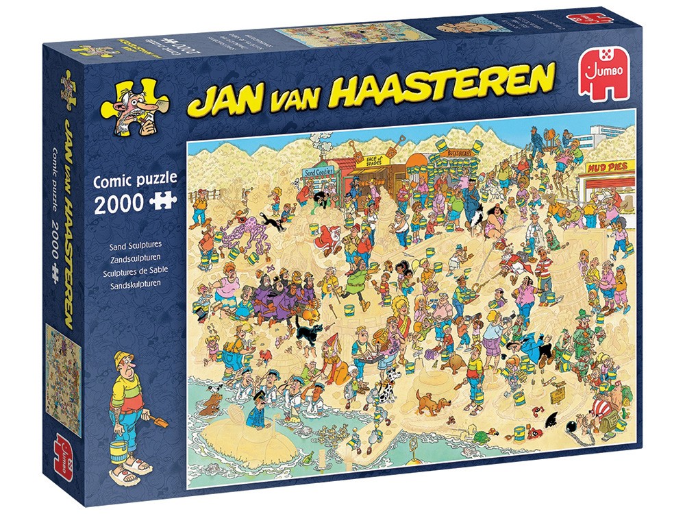 Jan Van Haasteren Sand Sculptures 2000 pcs