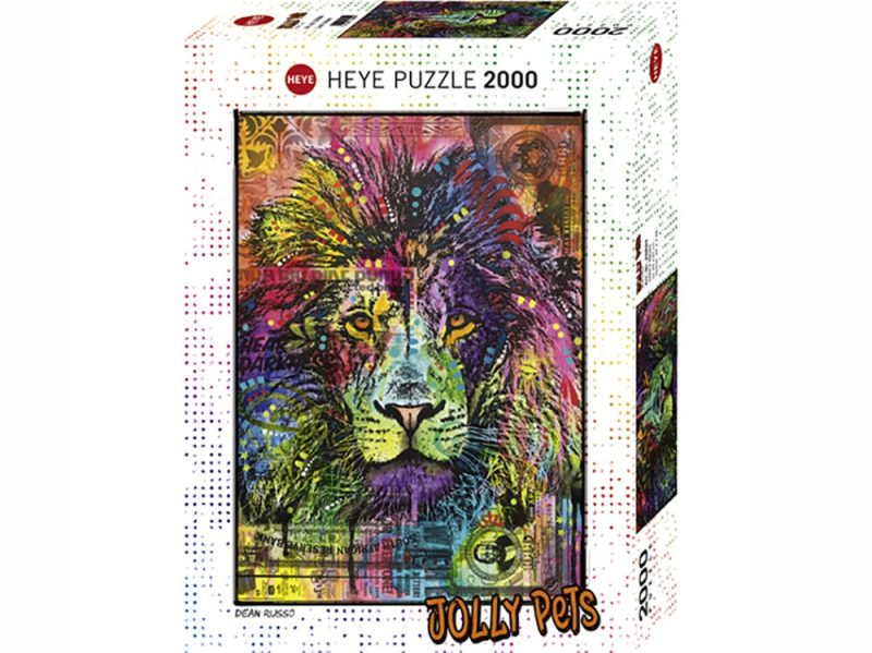 Jolly Pets Lion's Heart 2000pc Heye Puzzle