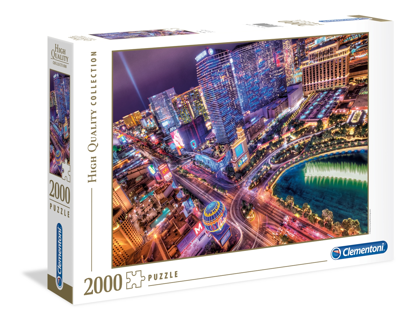 Las Vegas Clementoni 2000pc Jigsaw Puzzle