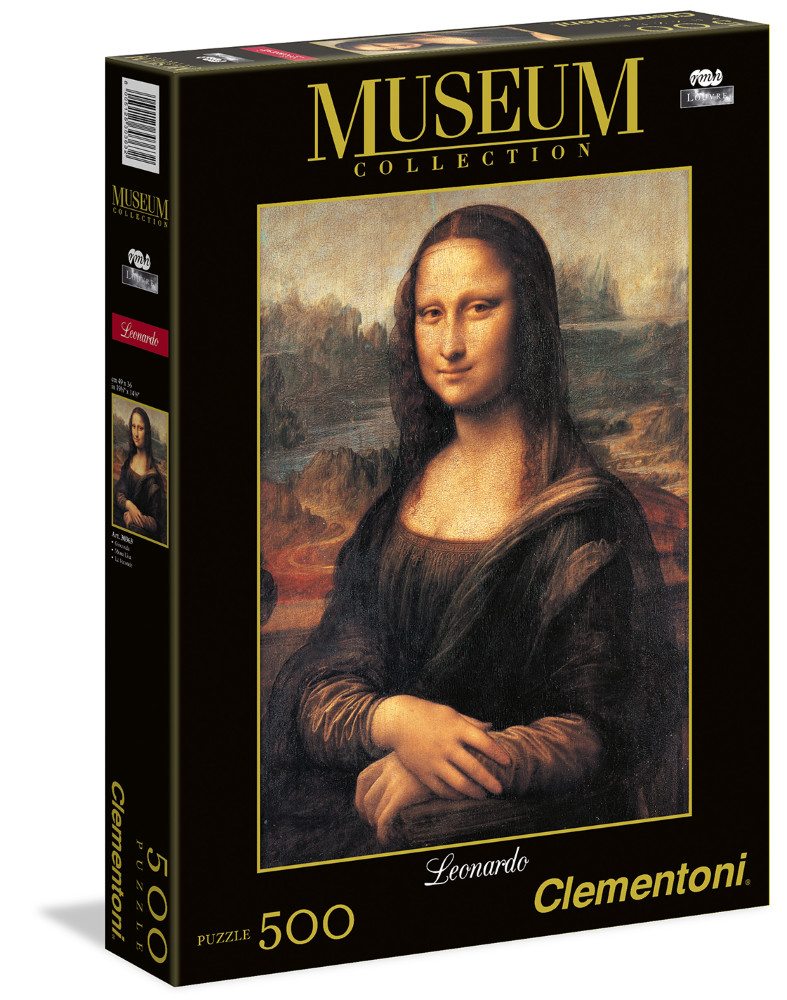 Leonardo da Vinci Mona Lisa Clementoni  1000pc Jigsaw