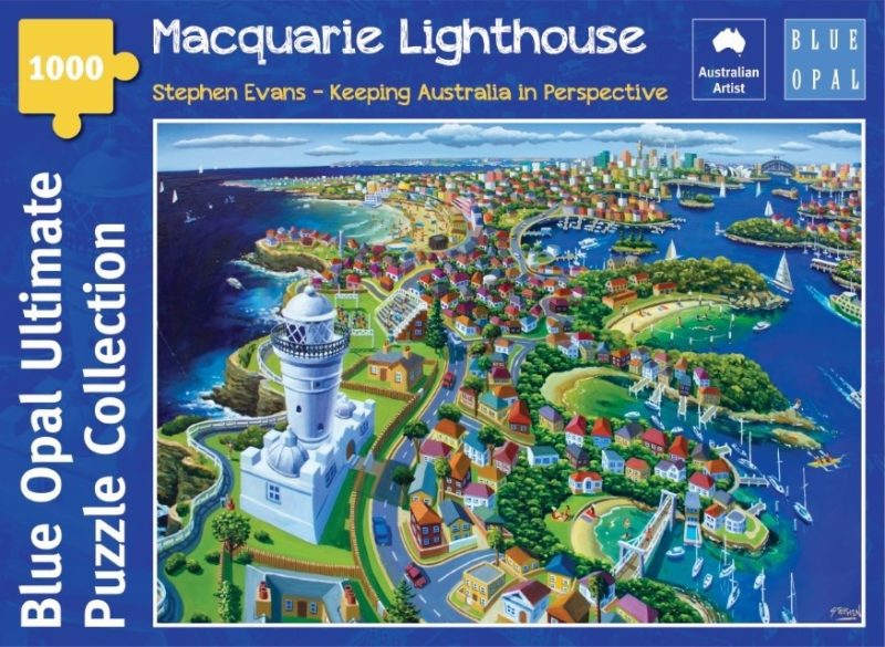 Macquarie Lighthouse - Stephen Evans - 1000 Piece Puzzle