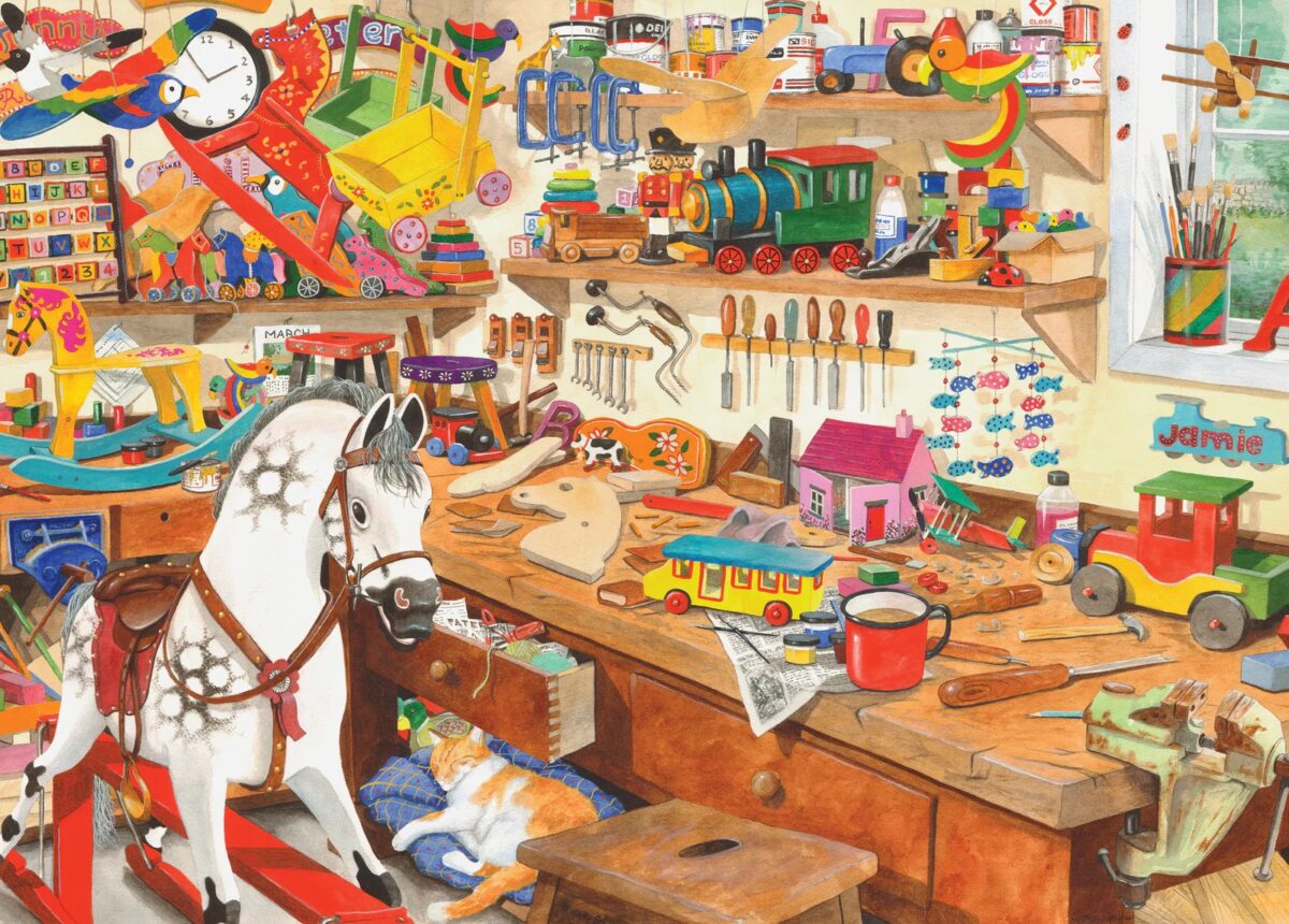 Made for you - 'Toymaker's Workshop' Holdson 1000 piece puzzle