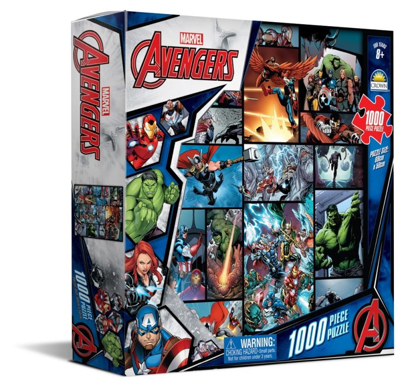 Marvel Avengers - Crown 1000pce Puzzle