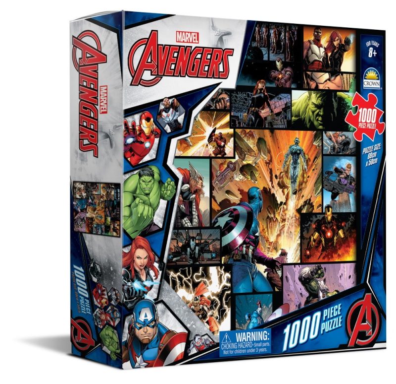 Marvel Avengers - Crown 1000pce Puzzle