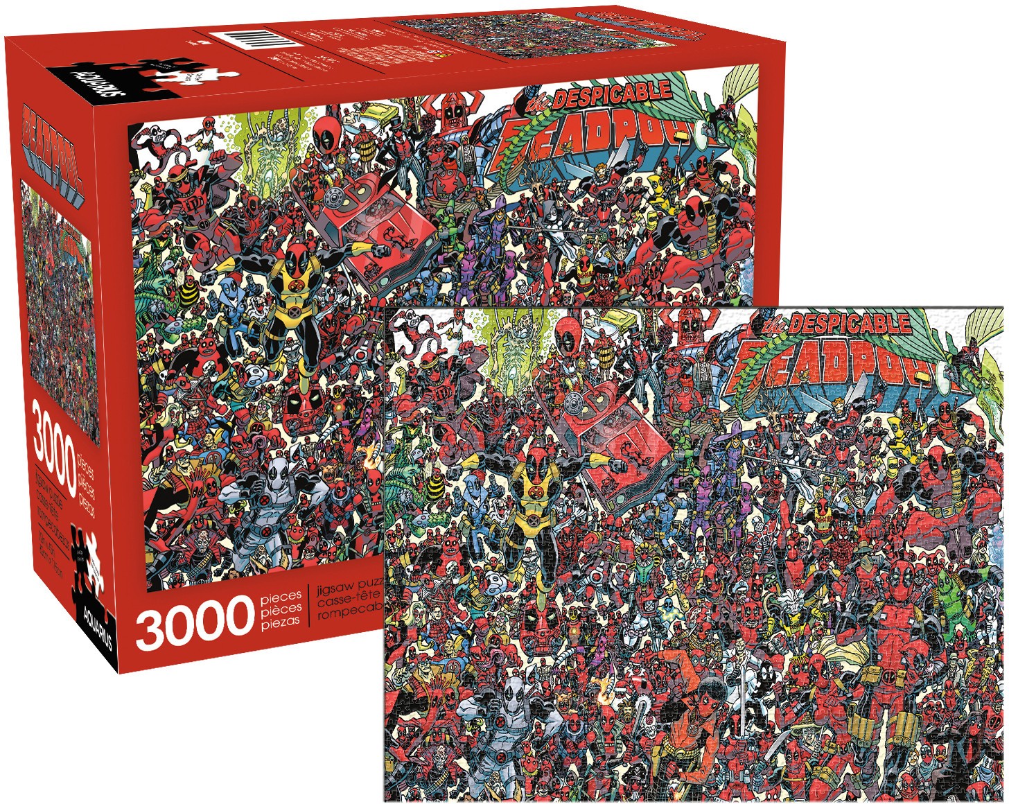 Marvel Despicable Deadpool Aquarius Puzzle 3000 pieces