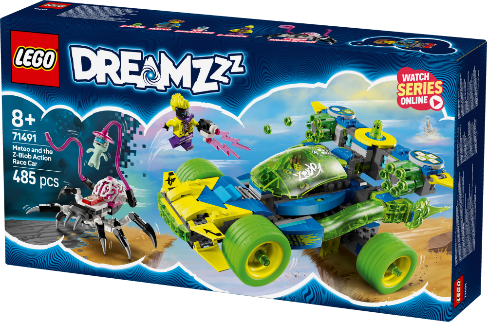 Mateo and the Z-Blob Action Race Car