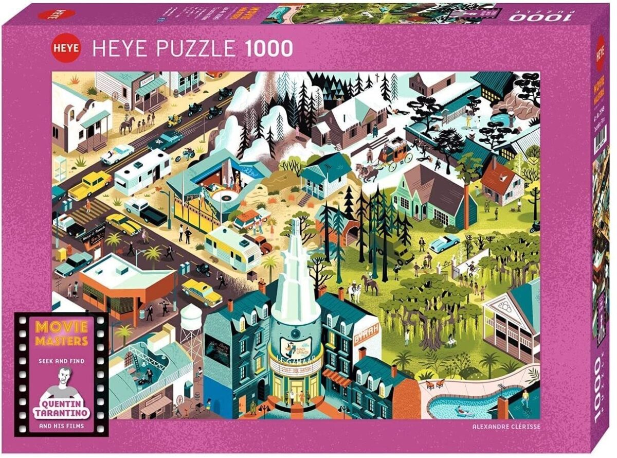 Movie Masters Tarantino Films 1000pc Heye Puzzle