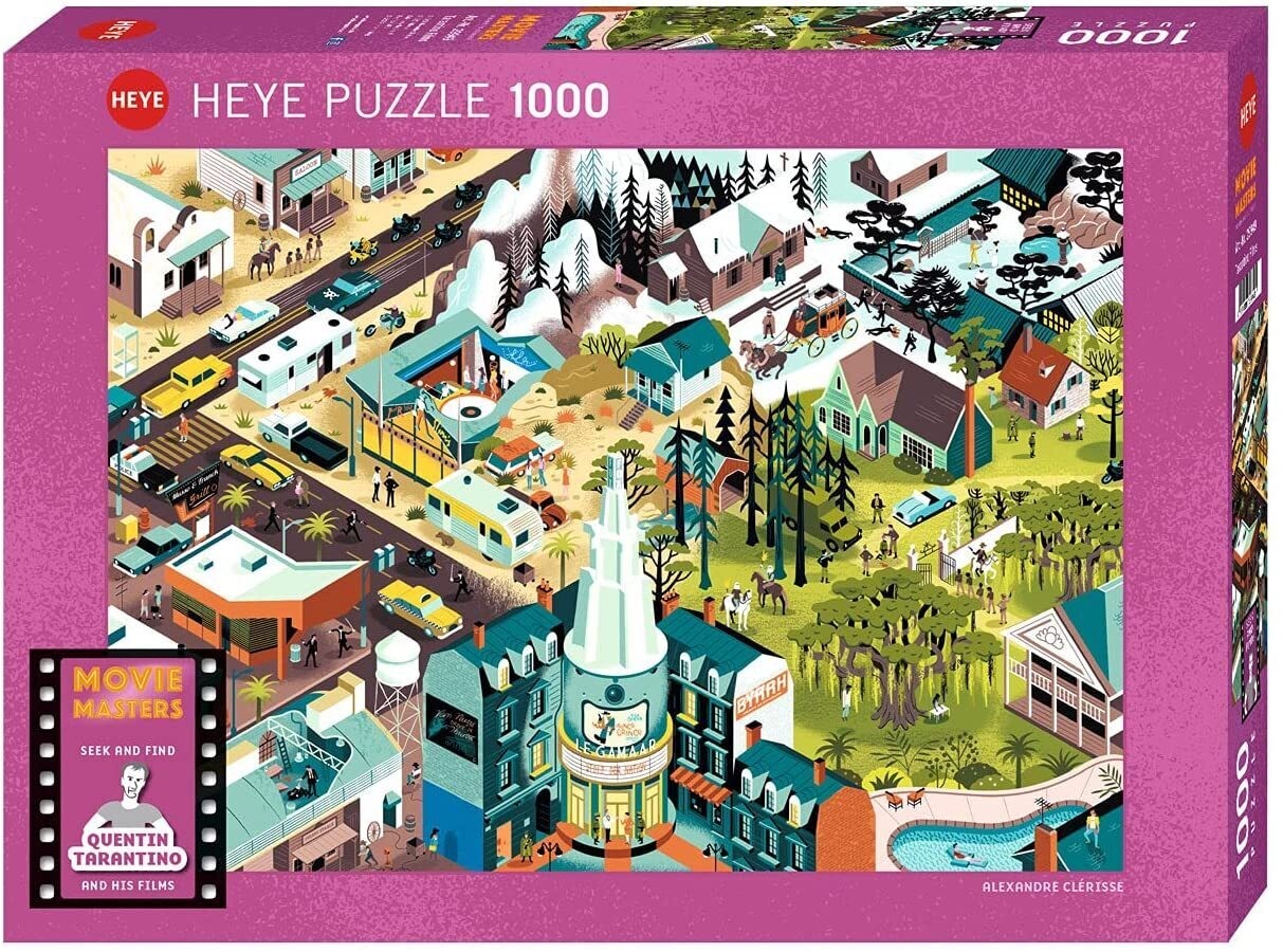 Movie Masters Tarantino Films 1000pc Heye Puzzle
