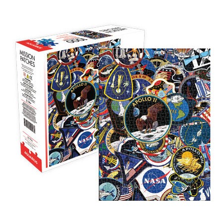 NASA Mission Patches 1000 pieces Aquarius Puzzle