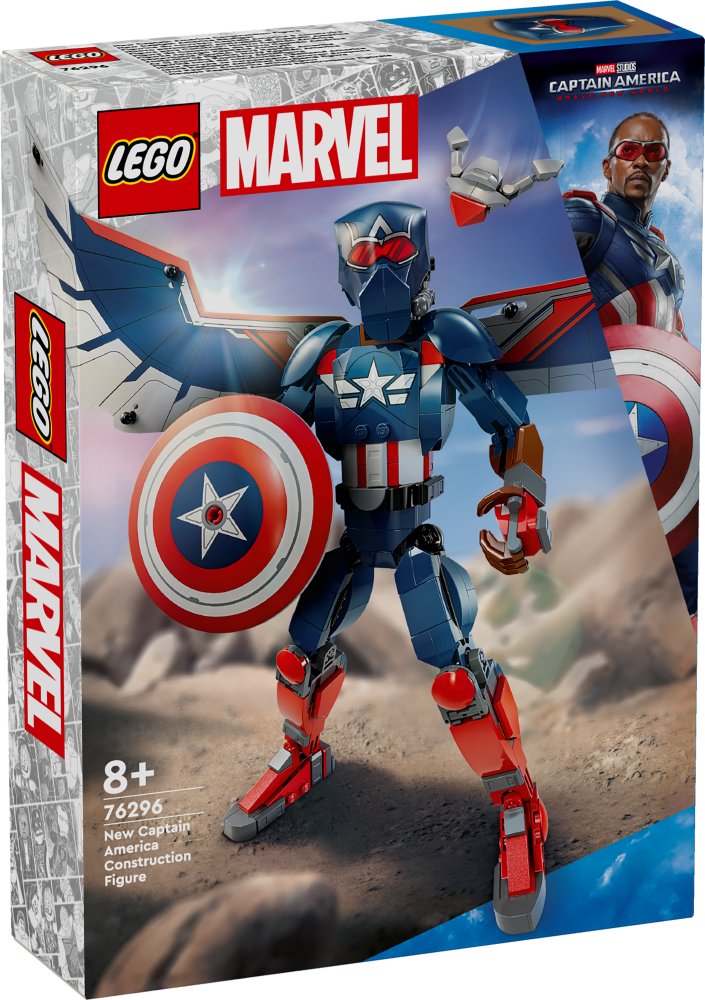 New Captain America Construction Figure