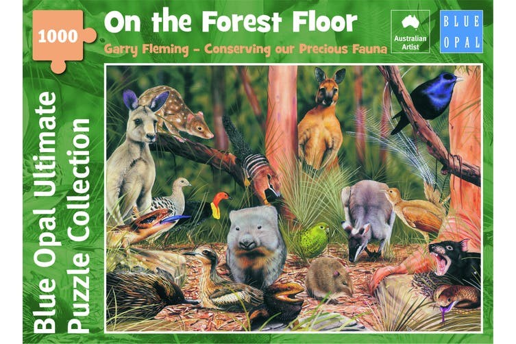 On The Forest Floor - Garry Fleming - 1000 Piece Puzzle