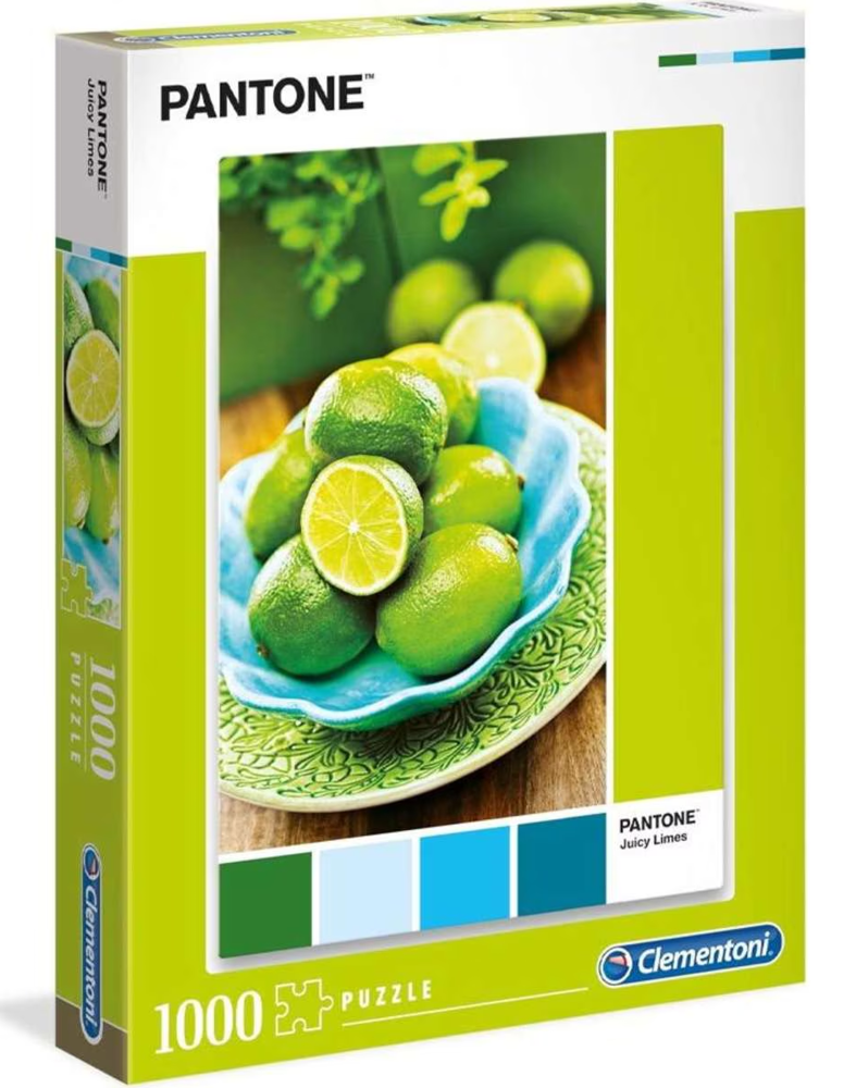 Pantone Juicy Limes Clementoni  1000pc Jigsaw