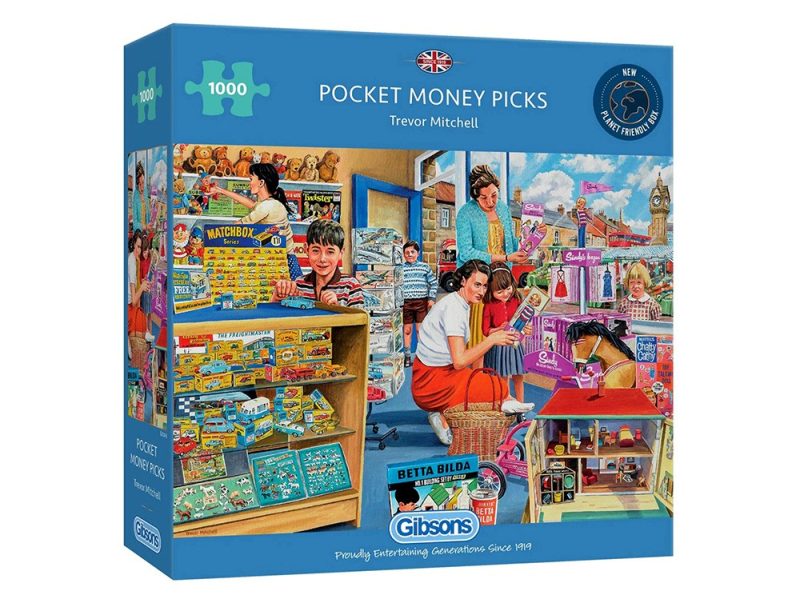 Pocket Money Picks - Gibsons 1000pc Puzzle