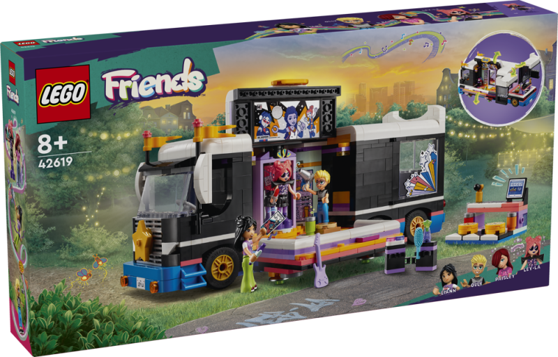 Pop Star Music Tour Bus