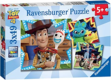 Toy Story 4 - In it Together Ravensburger Puzzle 3 x 49pc
