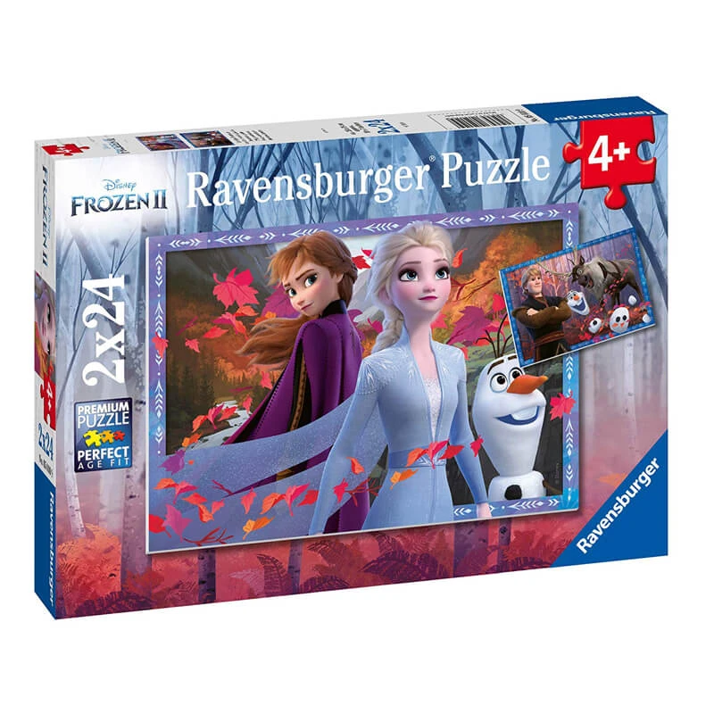 Frosty Adventures Ravensburger Puzzle 2 x24pc