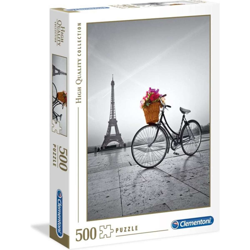 Romantic Promenade in Paris Clementoni 500pc jigsaw