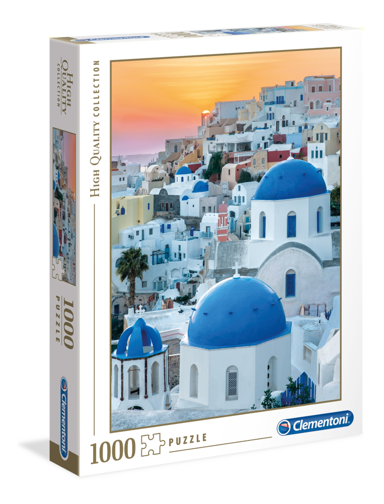Santorini Clementoni  1000pc Jigsaw