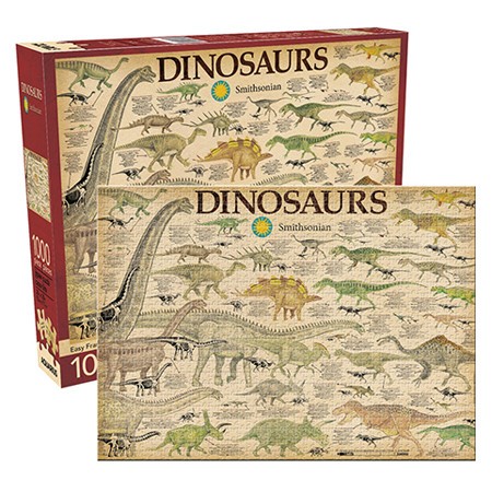 Smithsonian Dinosaurs 1000 pieces Aquarius Puzzle