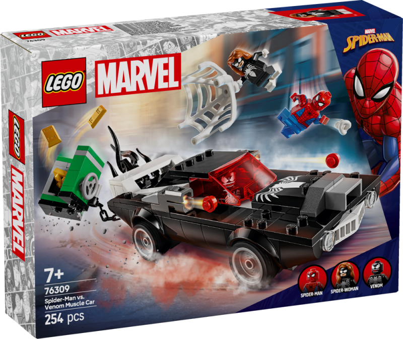 Spider-Man vs. Venom Muscle Car