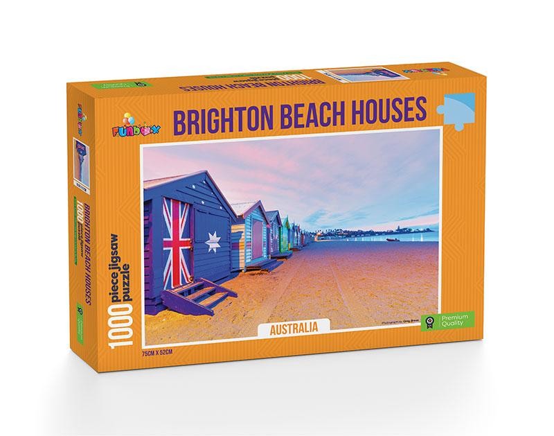 Brighton Beach Boxes 1000 piece Jigsaw Puzzle