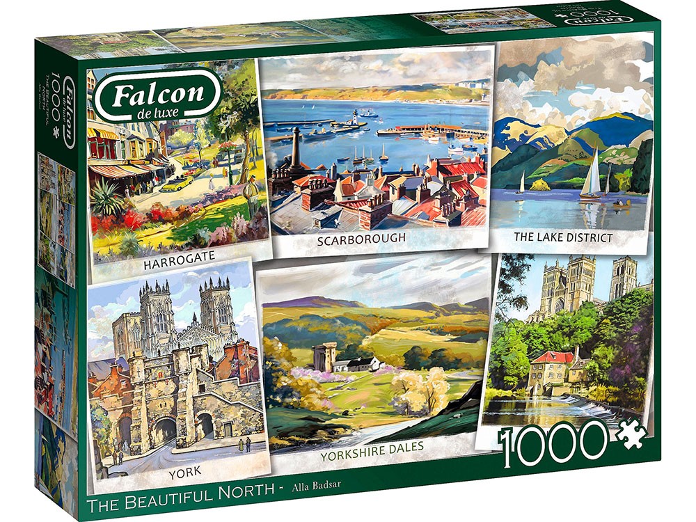 The Beautiful North - Falcon de luxe 1000pc Puzzle