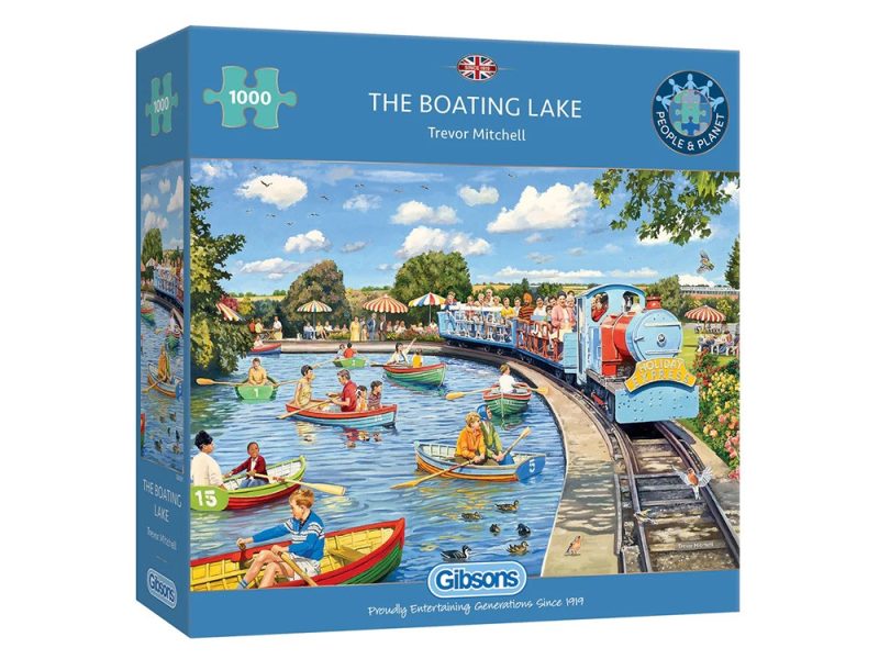 The Boating Lake - Gibsons 1000pc Puzzle