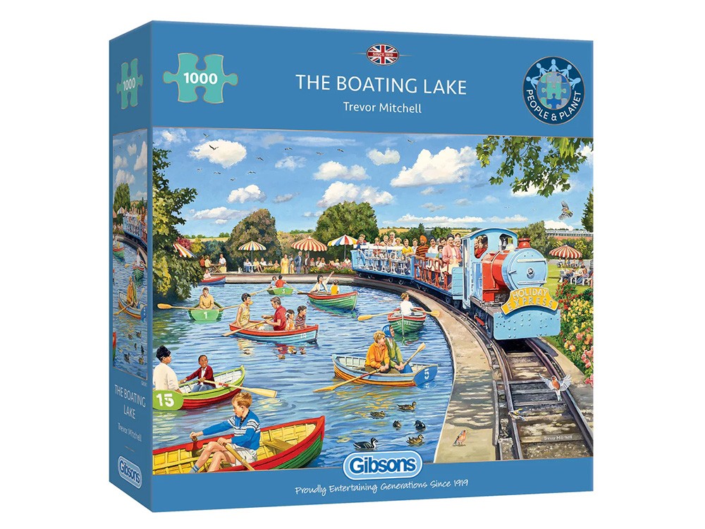 The Boating Lake - Gibsons 1000pc Puzzle