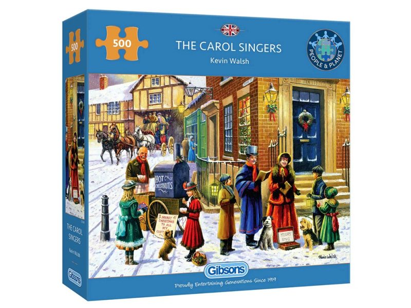 The Carol Singers - Gibsons 500pc Puzzle