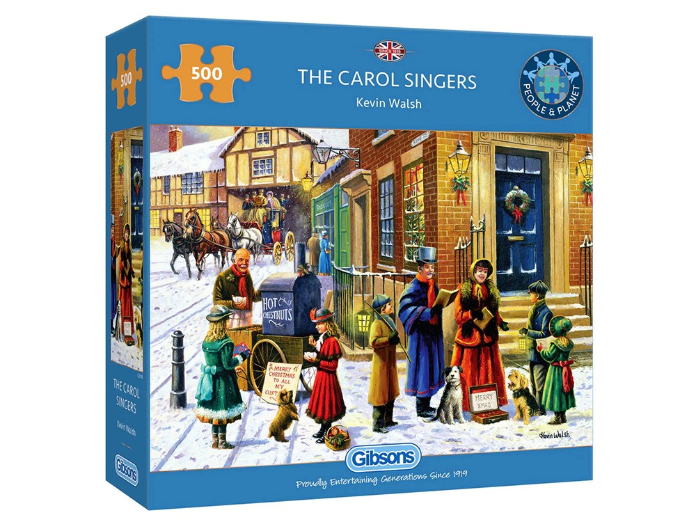 The Carol Singers - Gibsons 500pc Puzzle
