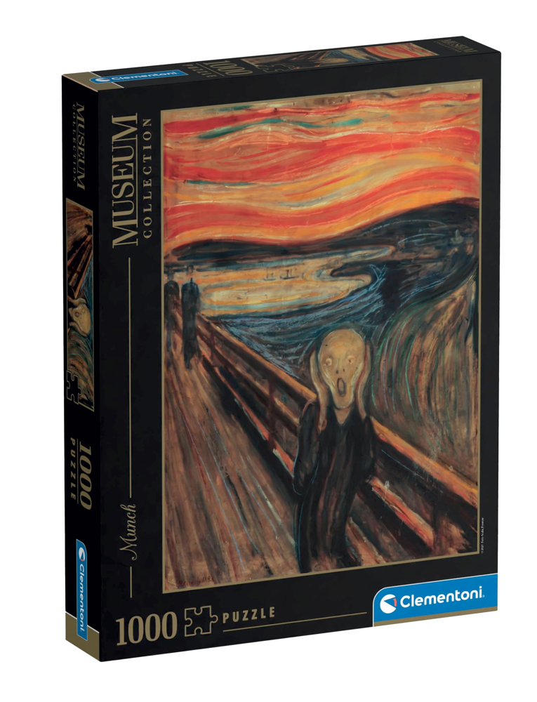 The Scream (Munch)  Clementoni  1000pc Jigsaw