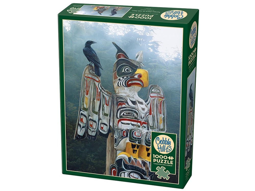 Totem Pole in the Mist - Cobble Hill 1000pc Puzzle