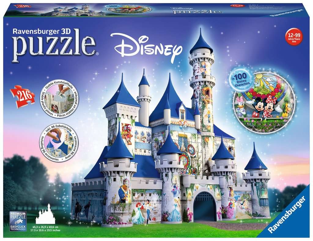 Ravensburger Disney Castle 3D Puzzle 216pc