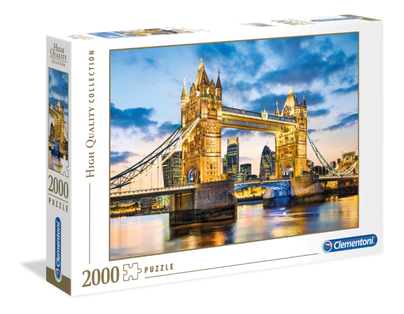 Tower Bridge at Dusk Clementoni  2000pc Jigsaw Puzzle