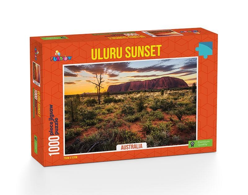 Uluru Sunset 1000 piece Jigsaw Puzzle