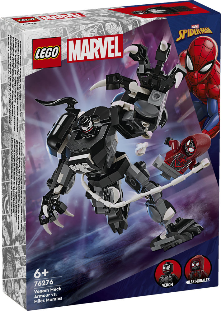 Venom Mech Armor vs Miles Morales