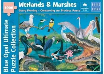 Wetlands and Marshes - Garry Fleming - 1000 Piece Puzzle