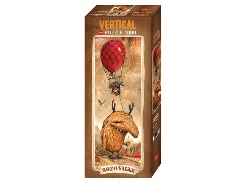 Zozoville Red Balloon 1000pc Heye Puzzle