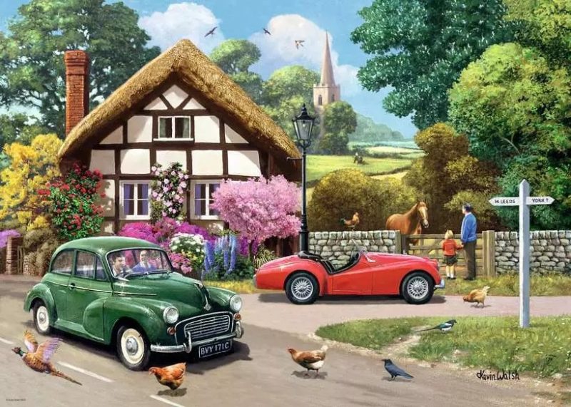 A Country Drive - Ravensburger 1000pc Jigsaw